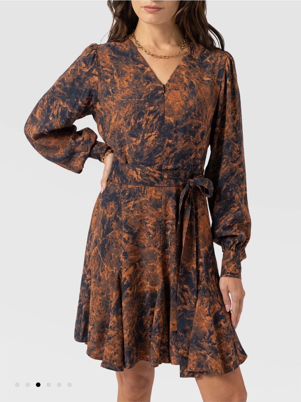 Saint + Sofia Joselyn Mini Dress